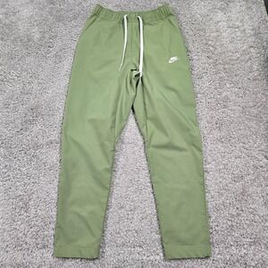 Nike Club Woven Tapered Pants Green Mens Small